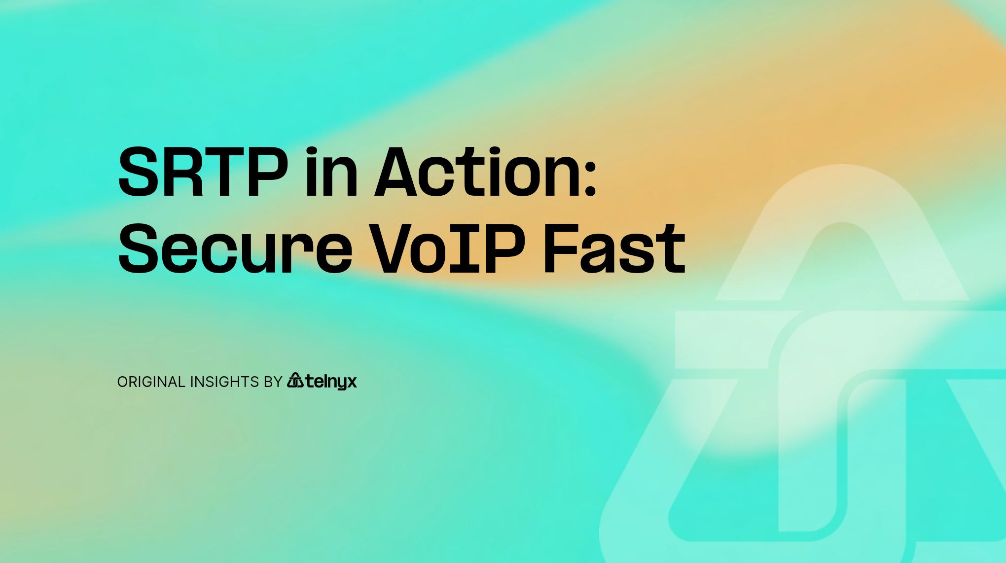 SRTP protocol: practical guide to secure VoIP
