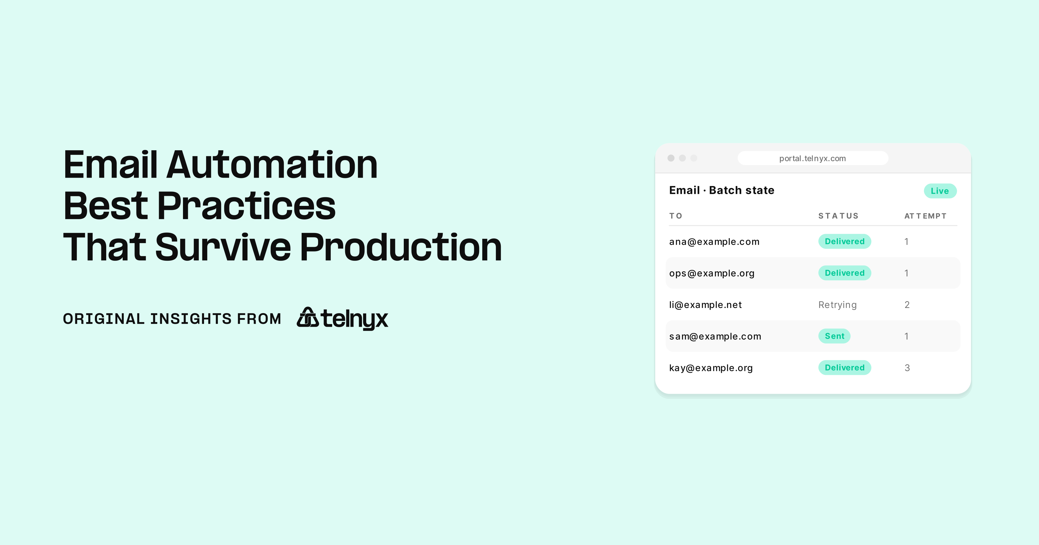 email automation best practices featured image