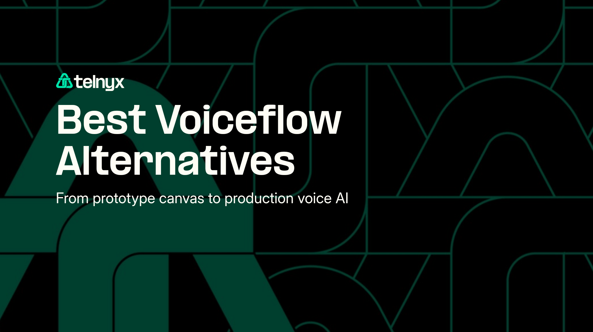 Best Voiceflow Alternatives
